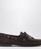 Valentino Garavani Brown suede lace-up loafers