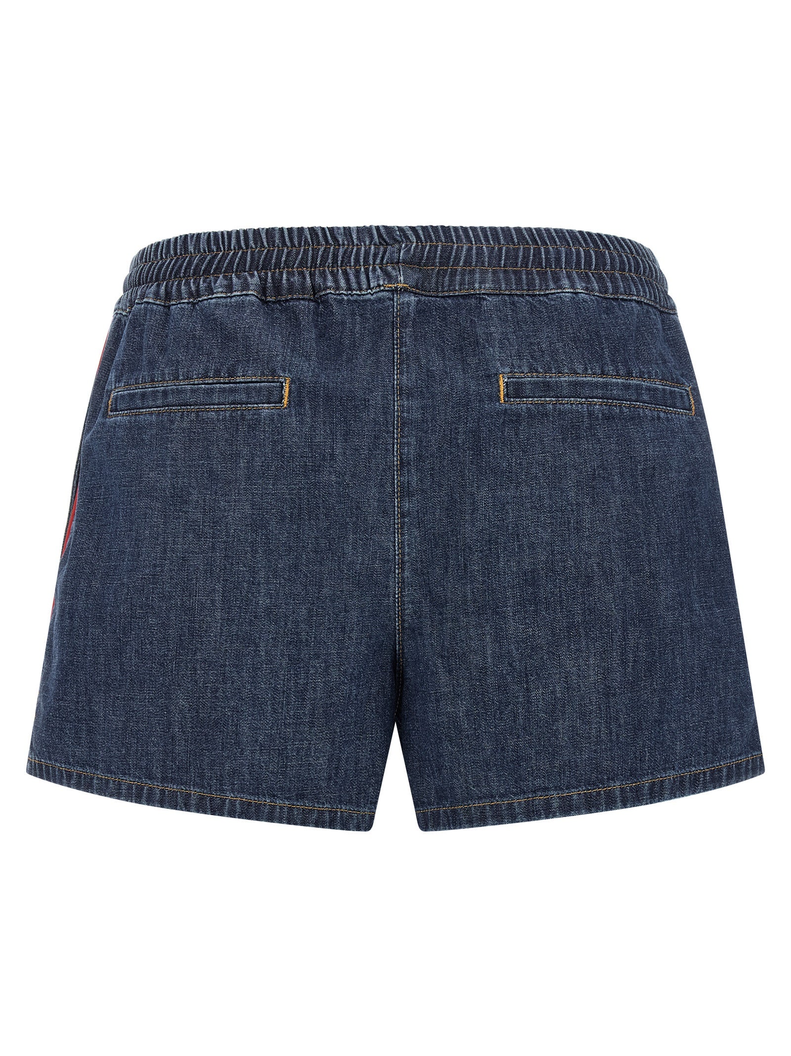 Valentino Garavani Chambray Denim Shorts