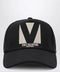 Valentino Garavani Chez Valentino black baseball cap