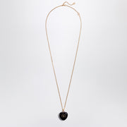 Valentino Garavani Coeur Royal necklace black
