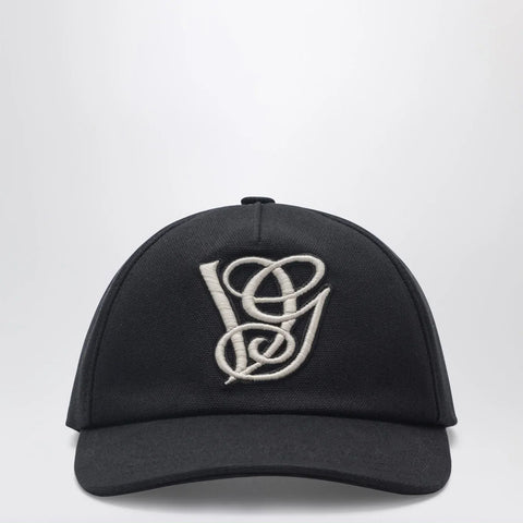 Valentino Garavani Cotton baseball cap with embroidered detail