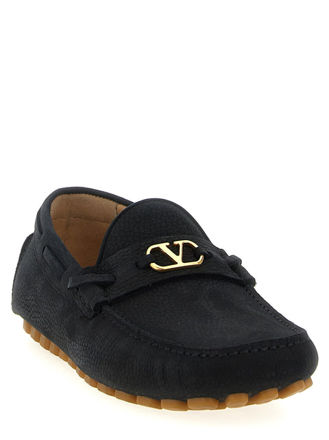 Valentino Garavani Driver Fastaway Loafers