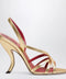 Valentino Garavani Fetishique sandals gold leather