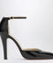 Valentino Garavani Hi Dolly black patent leather pumps