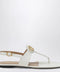 Valentino Garavani Ivory VLogo Signature Thong Sandals