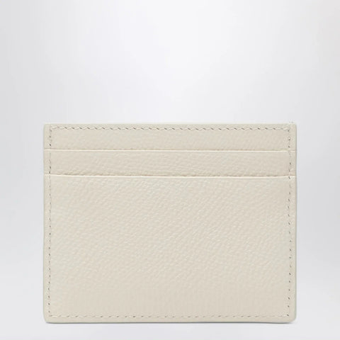 Valentino Garavani Ivory Vlogo Signature card holder