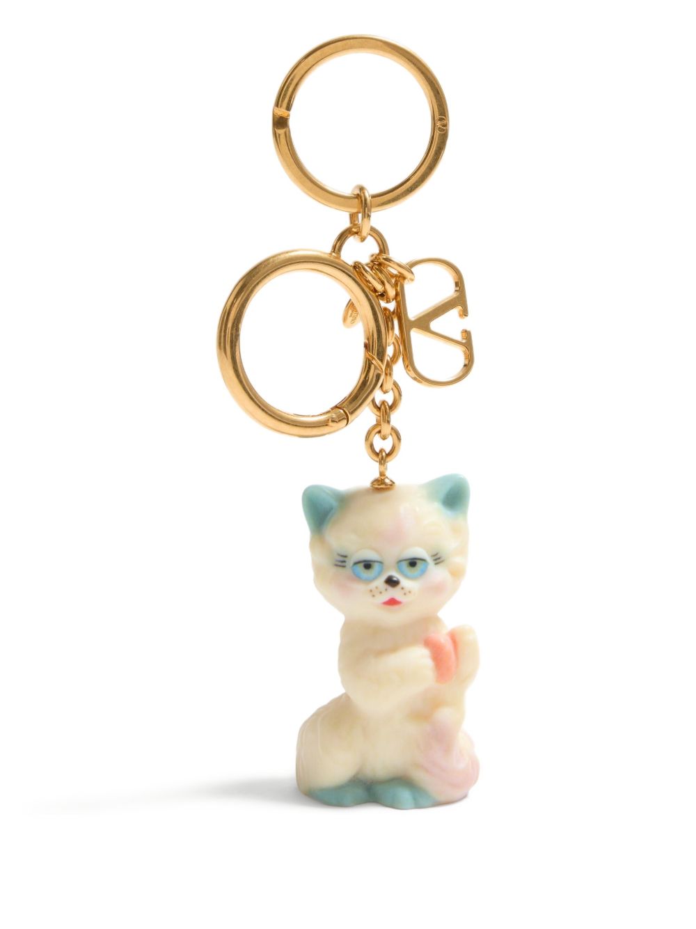 Valentino Garavani Keychains Golden