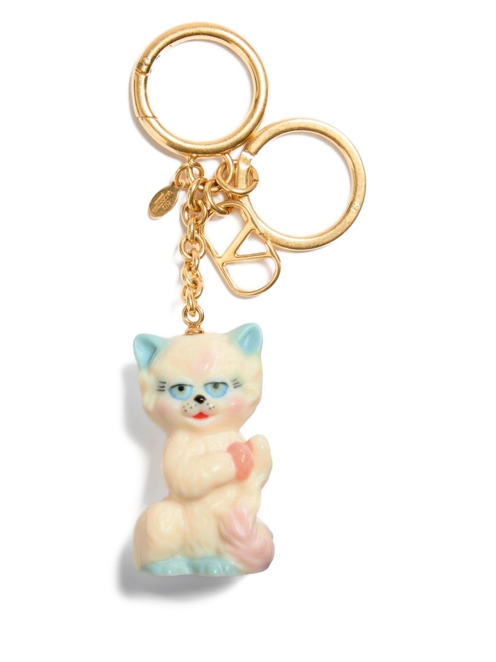 Valentino Garavani Keychains Golden