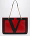Valentino Garavani Large Viva Superstar bag red/black