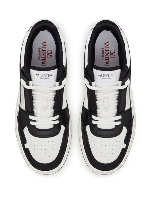Valentino Garavani Low Top Freedots Sneaker In Calfskin