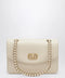 Valentino Garavani Medium Djuna shoulder bag in nappa leather, white