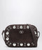 Valentino Garavani Nellcôte bag brown in suede with studs and rivets