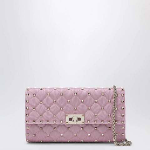 Valentino Garavani Pink Rockstud Spike crossbody bag