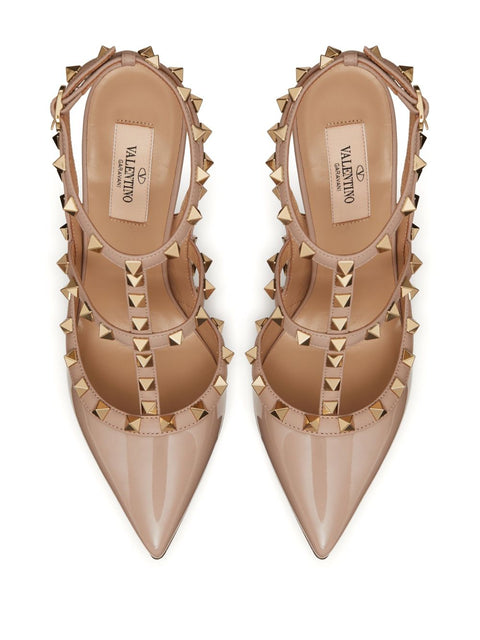 Valentino Garavani Rockstud Patent Leather Pumps