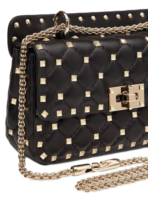 Valentino Garavani Rockstud Spike Small Nappa Bag
