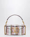 Valentino Garavani Small Locò shoulder bag in multicolour laminated elaphe leather