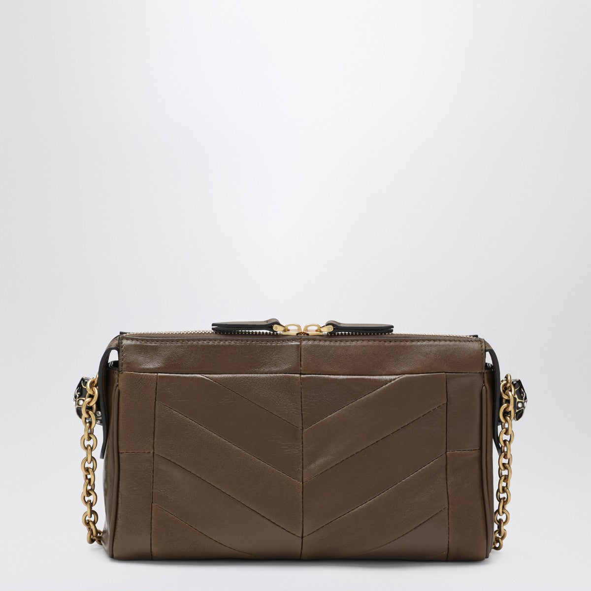 Valentino Garavani Small Panthea Shoulder Bag in Tundra