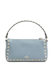 Valentino Garavani Small Rockstud Grainy Calfskin Crossbody Bag