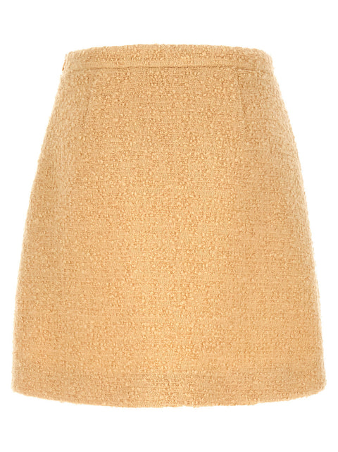 Valentino Garavani V Gold Skirt