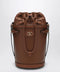 Valentino Garavani VLogo Signature Bucket Bag in Tobacco