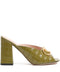 Valentino Garavani VLogo Signature Slide Sandal In Printed Calfskin 95MM