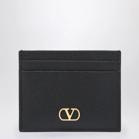 Valentino Garavani VLogo Signature black credit card holder