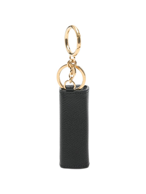 Valentino Garavani VLogo Signature leather lipstick keychain