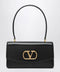 Valentino Garavani Vain bag in black glossy calfskin