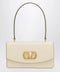 Valentino Garavani Vain bag in butter White glossy calfskin