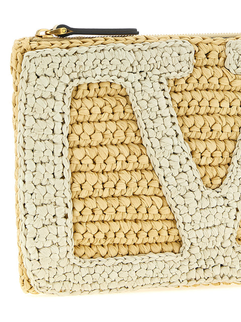 Valentino Garavani Valentinogaravani Vivasuperstar Crochet Clutch Bag