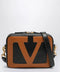 Valentino Garavani Viva Superstar crossbody bag black/spice