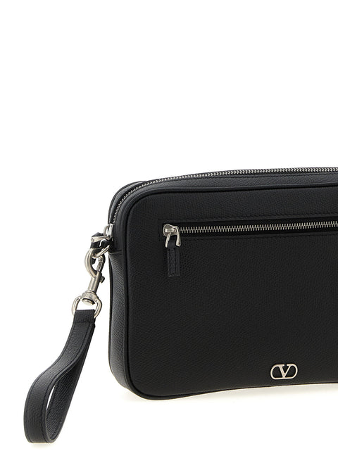 Valentino Garavani Vlogo Signature Clutch Bag