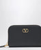Valentino Garavani Vlogo Signature zip wallet black