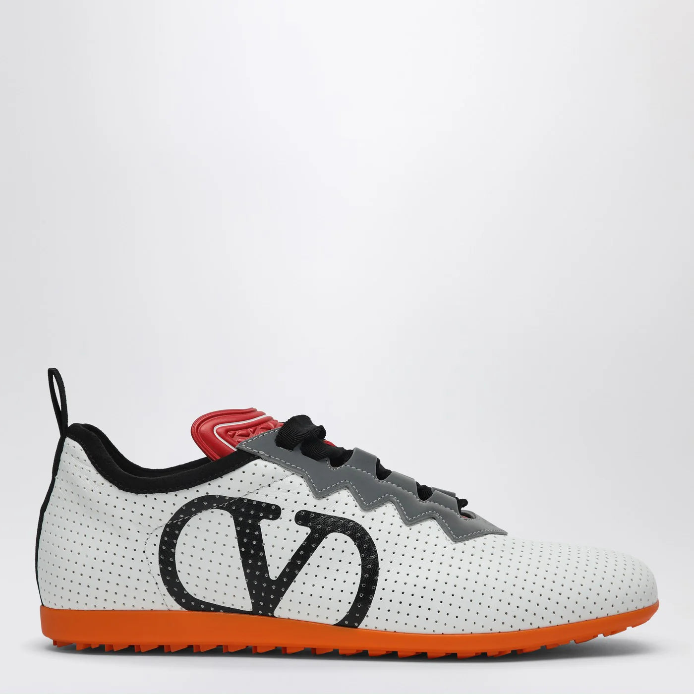 Valentino Garavani White perforated nappa leather Chromathon Sneakers