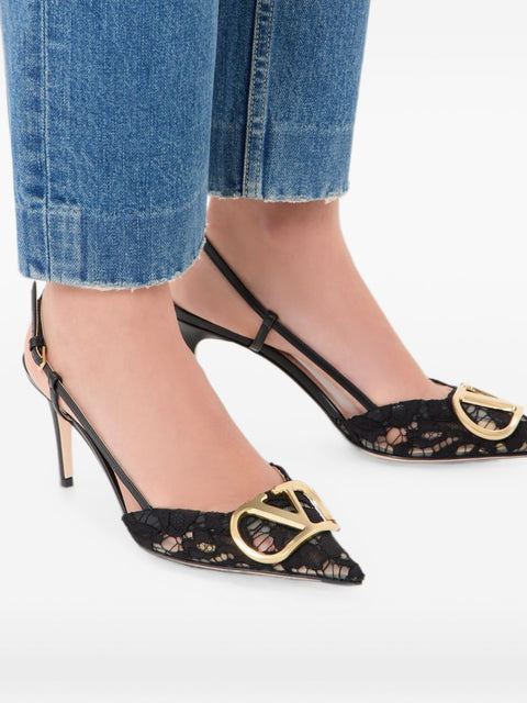 Valentino Garavani With Heel BLACK