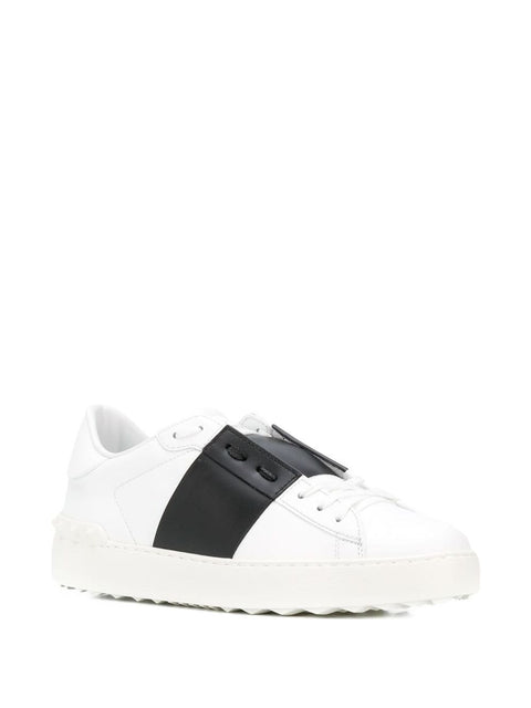 Valentino Garavani open calfskin sneakers