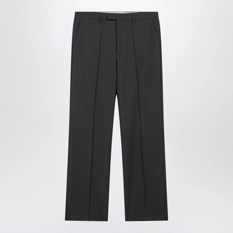 Valentino Gray wool-blend pants
