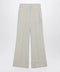 Valentino Ivory supergran trousers with Plusdepois print