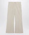 Valentino Ivory trousers with floral pattern
