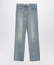 Valentino Light blue washed-effect jeans