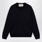 Valentino Navy blue wool crewneck sweater