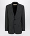 Valentino Single-breasted wool and mohair jacket in black
