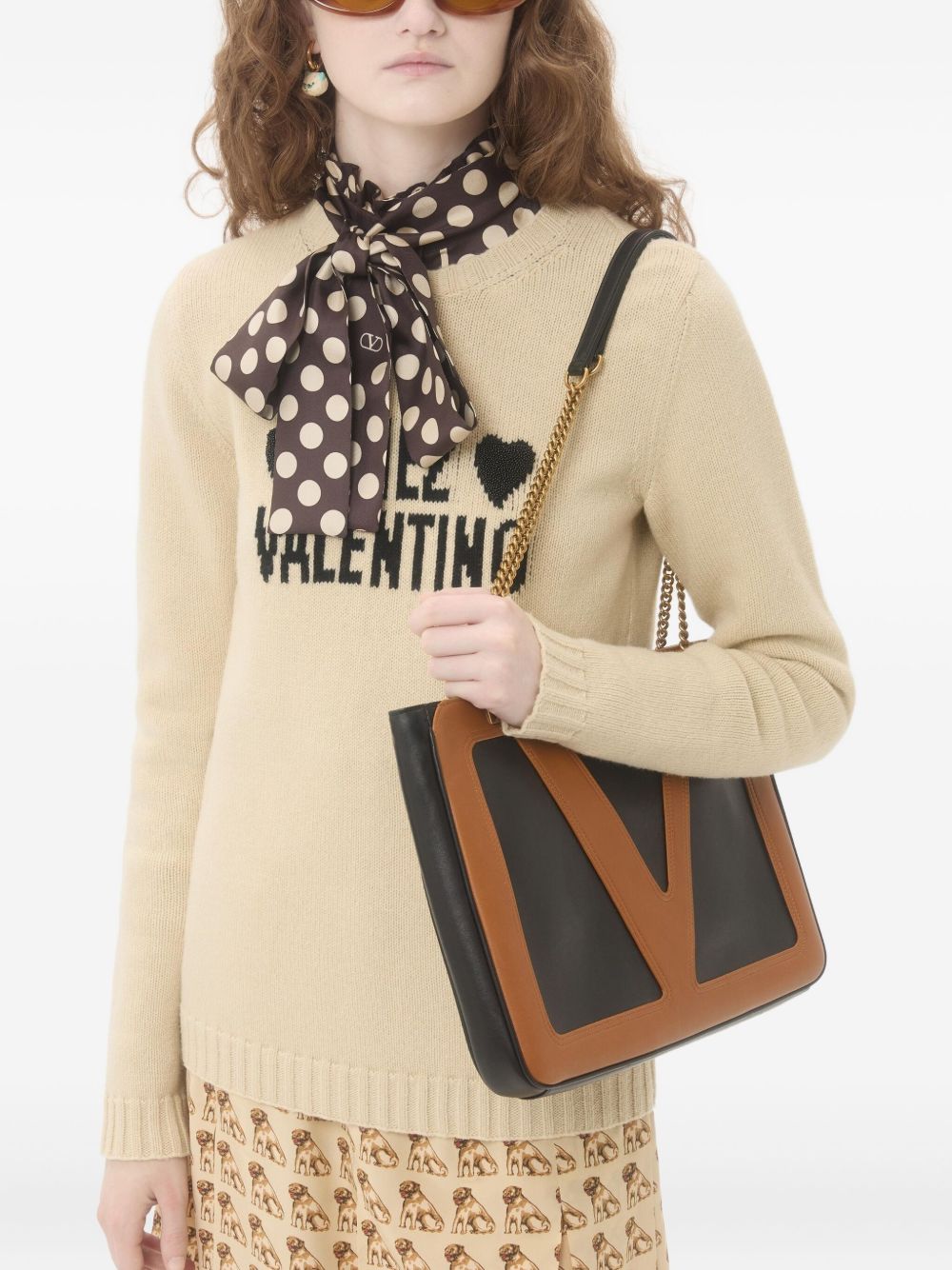 Valentino Sweaters Beige
