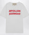 Valentino White T-shirt with Apollon/Dionysos print
