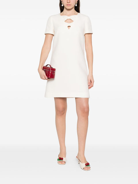 Valentino Wool and silk blend short dress