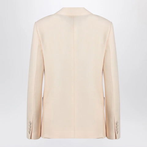 Valentino Wool and silk single-breasted jacket