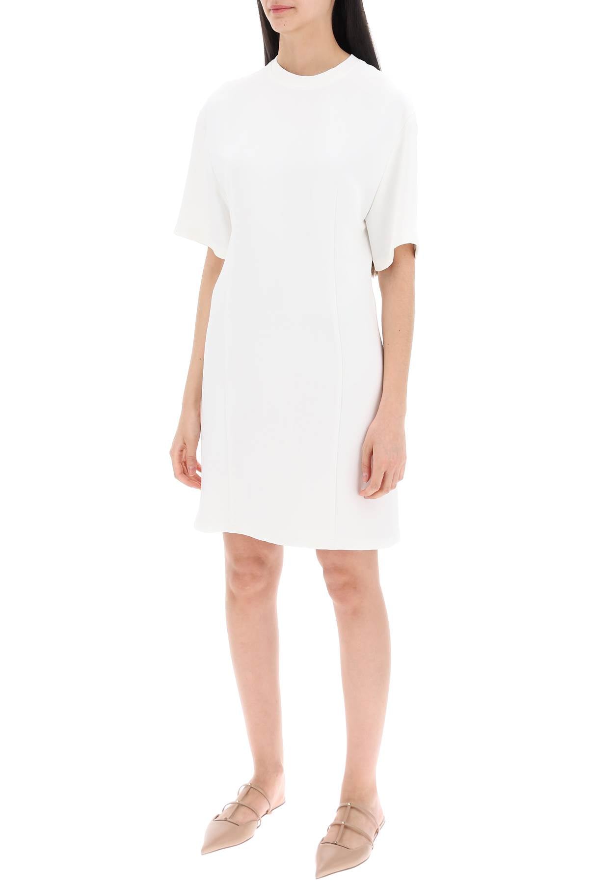 Valentino Garavani "Structured Couture Mini Dress-Dress-Valentino GARAVANI-42-White-Urbanheer