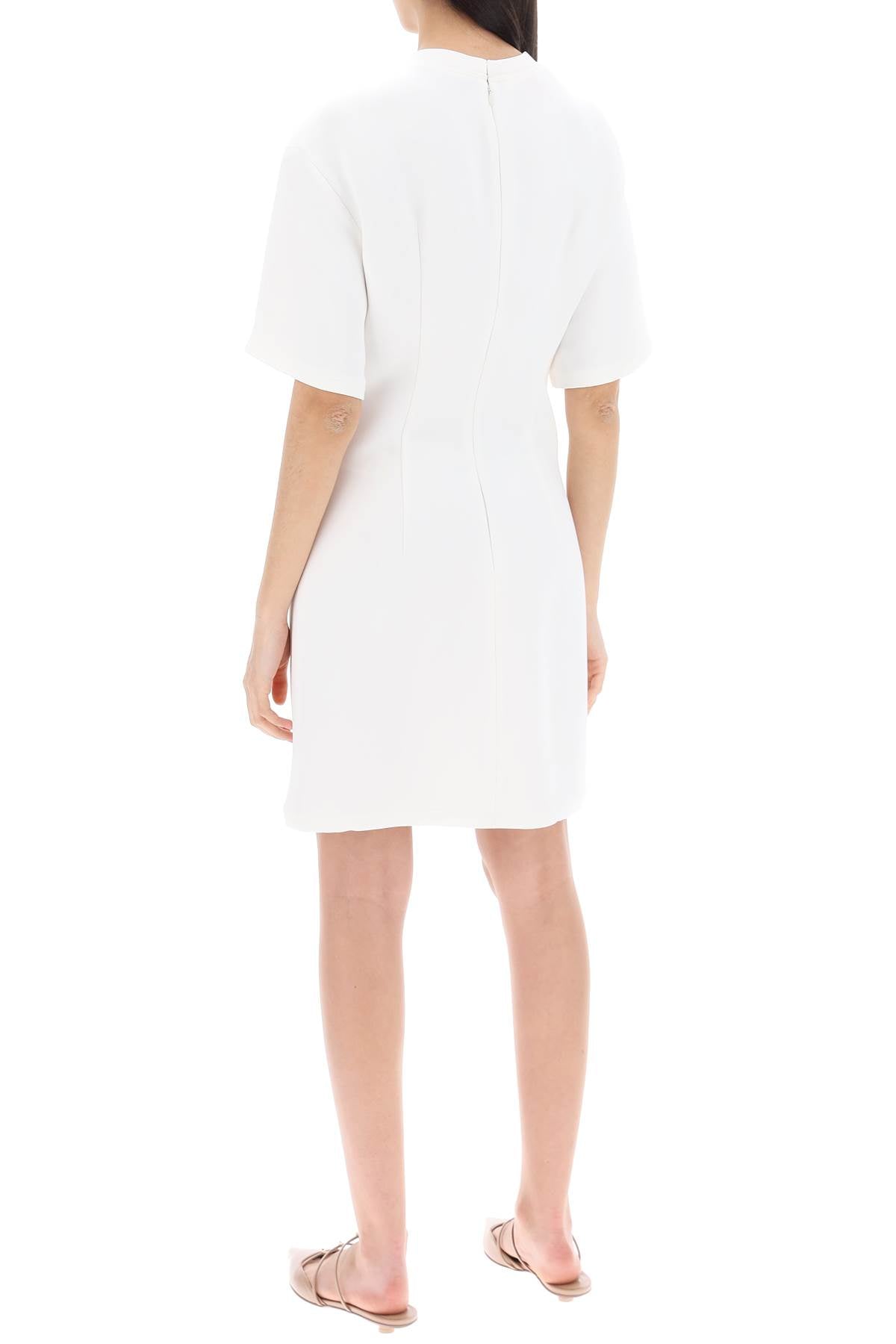 Valentino Garavani "Structured Couture Mini Dress-Dress-Valentino GARAVANI-42-White-Urbanheer