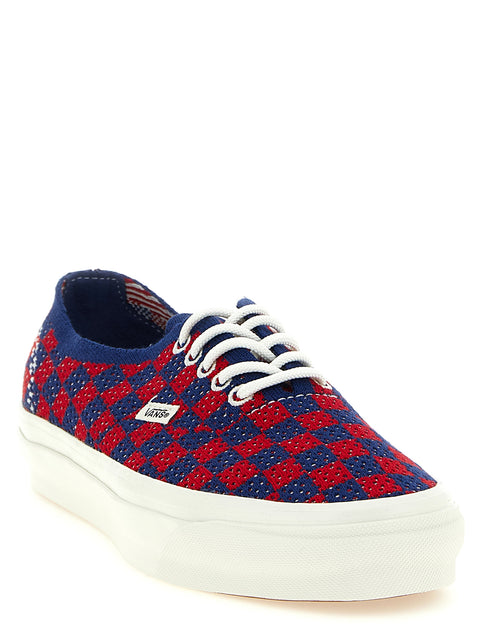 Vans Authentic Premium Checkerboard Sneakers