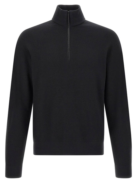 Veilance Black Conic Sweater